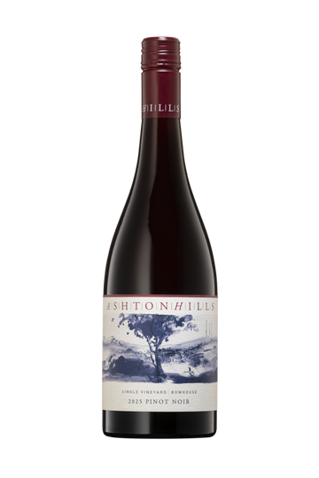 A bottle of Ashton Hills Bowhouse Single Vineyard Pinot Noir 2025.