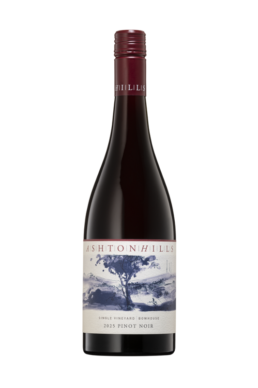 A bottle of Ashton Hills Bowhouse Single Vineyard Pinot Noir 2025.