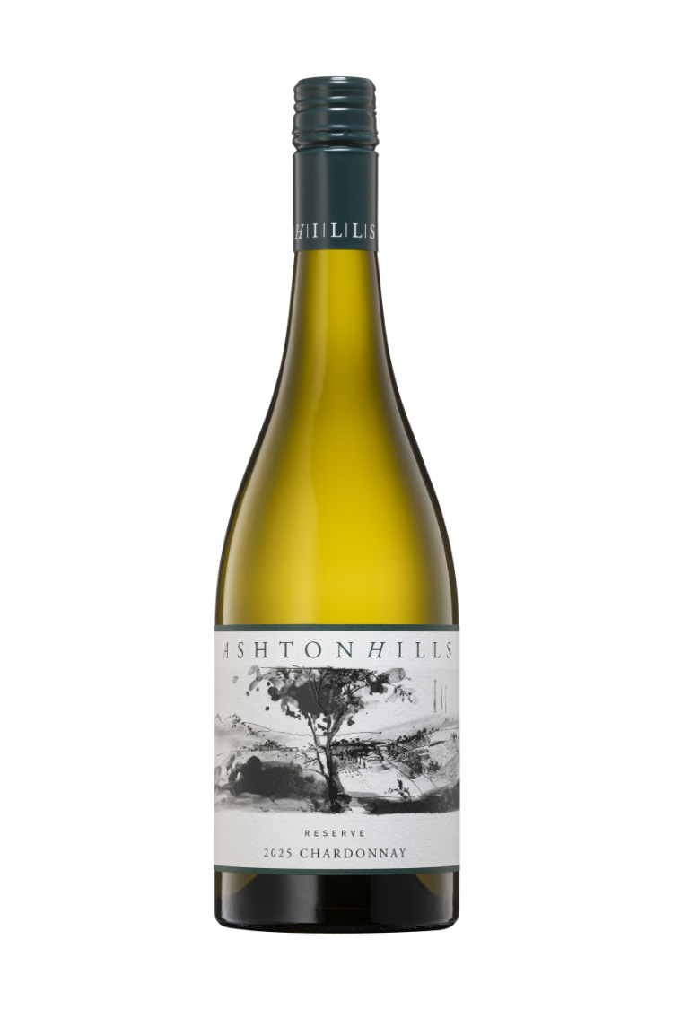 A bottle of Ashton Hills Reserve Chardonnay 2025