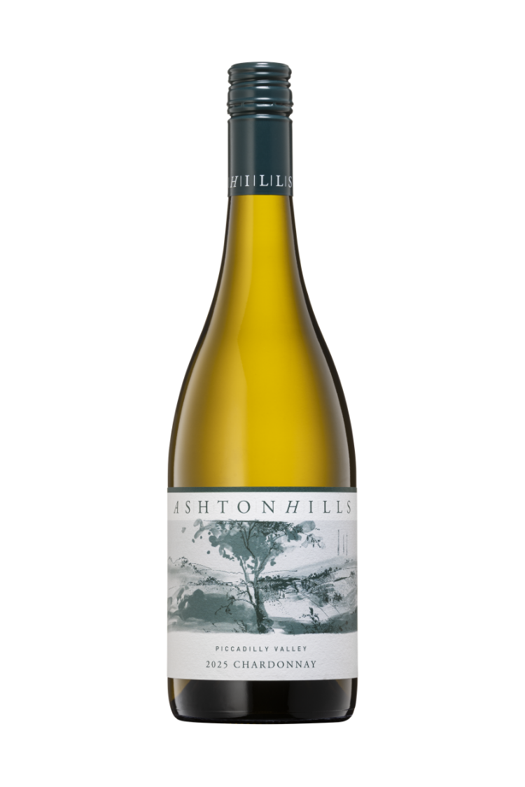 A bottle of Ashton Hills Piccadilly Valley Chardonnay 2025