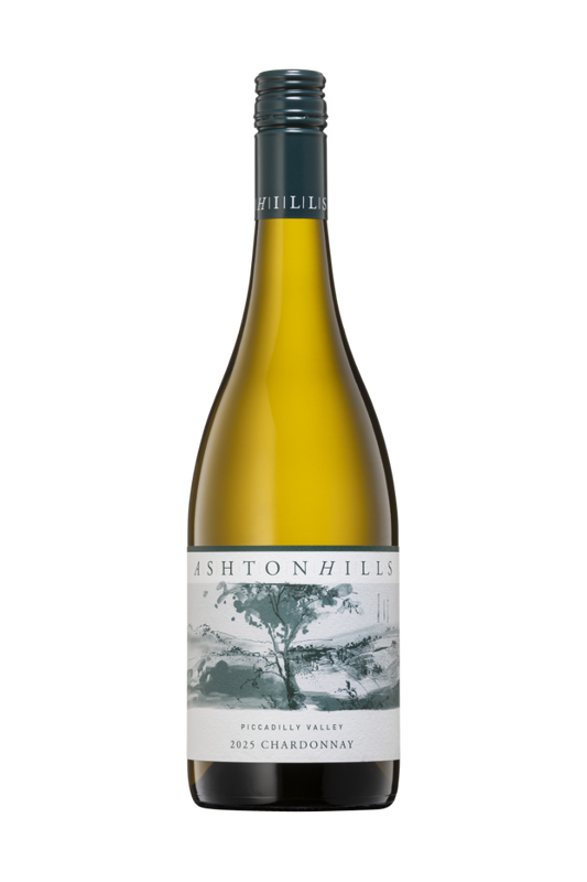 A bottle of Ashton Hills Piccadilly Valley Chardonnay 2025