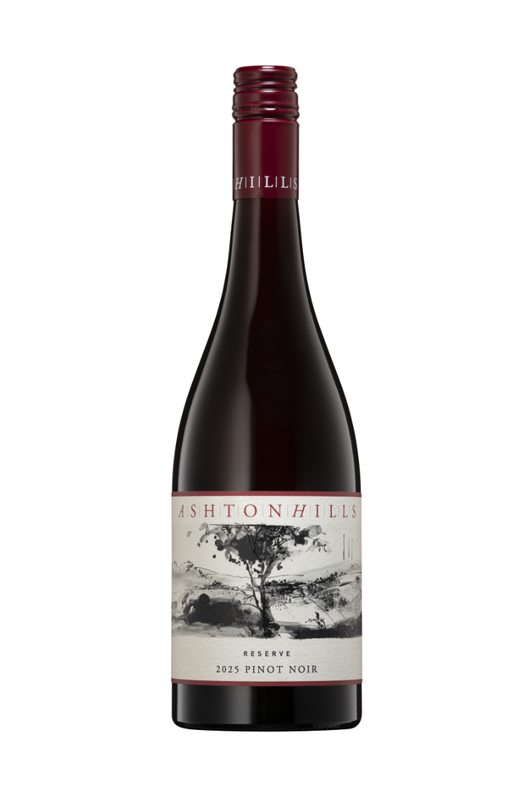 A bottle of Ashton Hills Reserve Pinot Noir 2025.