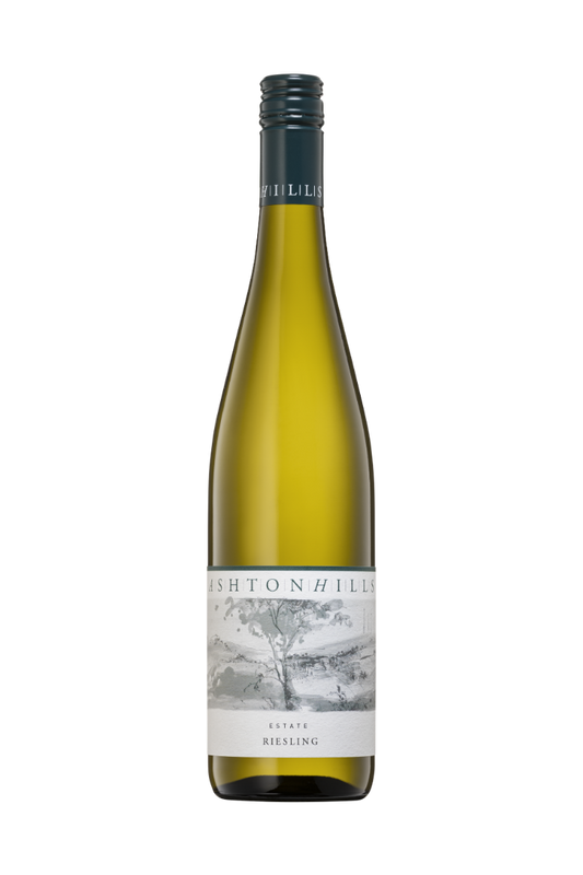 A bottle of Ashton Hills Estate Riesling